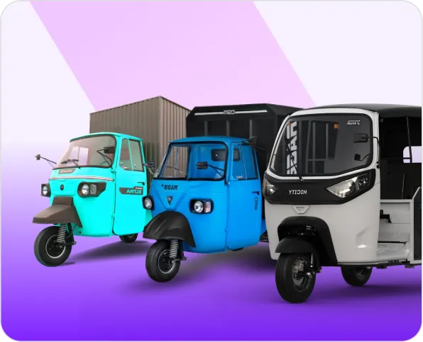Commercial 3W electric vehicles
